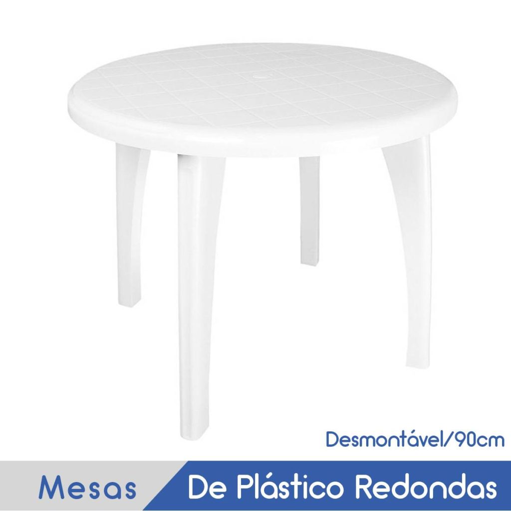 Mesas Redondas 90cm para 4 Pessoas / Lugares